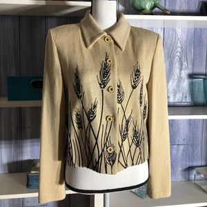 Vintage St. John Golden Beige St. John Jacket